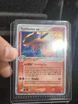 Pokemon TCG Typhlosion EX Holo Rare Card 110/115 2005 Unseen Forces - Image 3