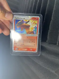 Pokemon TCG Typhlosion EX Holo Rare Card 110/115 2005 Unseen Forces - Image 5