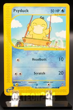 Pokemon TCG Card - Psyduck 104/147 Aquapolis Common - Image 1