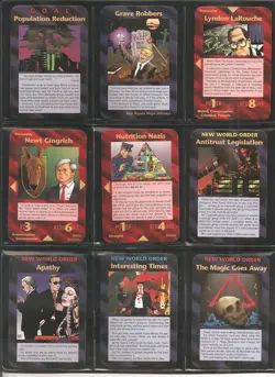 ASSASSINS RARES SINGLES Illuminati INWO Card Game New World Order ***CHOOSE*** - Image 3