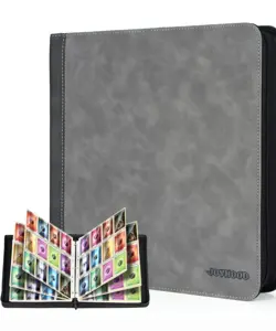oyHood Card Binder for Trading Card, Card Collection Binder with 12 Pocket - Hol - Image 1
