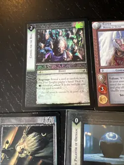 Lord of the Rings LOTR TCG CCG Card Game Elf Lords Lot(A) W/Rare + Foil + Promo - Image 2