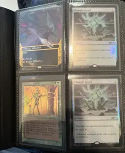 Magic The Gathering Collection Binder 160 + Cards Vintage/Modern/Promos MTG - Image 1
