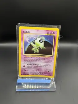 Celebi Neo Revelation Holo Unlimited Rare Pokemon TCG Card 3/64 - Image 1