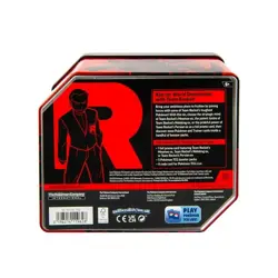 Collectible Pokemon Trading Card Games Fall Team Rocket Tin- Lot Of 3 Entire Set - Image 5