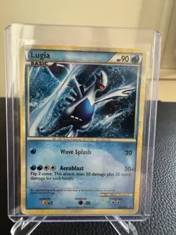 LUGIA Black Star Promo Series POKEMON Holo 2010 Trading Card HGSS02 - Image 1