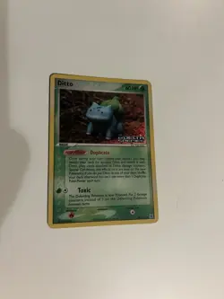 Pokemon Card - Ditto (Bulbasaur) Delta Species 36/113 Reverse Holo Stamped - Image 1