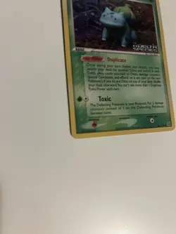 Pokemon Card - Ditto (Bulbasaur) Delta Species 36/113 Reverse Holo Stamped - Image 2