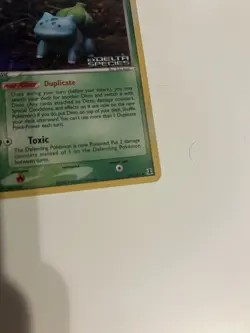Pokemon Card - Ditto (Bulbasaur) Delta Species 36/113 Reverse Holo Stamped - Image 3