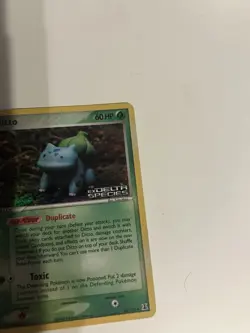 Pokemon Card - Ditto (Bulbasaur) Delta Species 36/113 Reverse Holo Stamped - Image 5