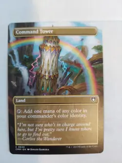 Command Tower (Borderless) Commander Masters Regular - Image 1