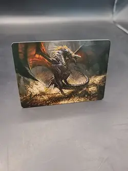 Cavern-Hoard Dragon 61/81 Gold-Stamped Signature Art Cards LOTR MTG NM - Image 2