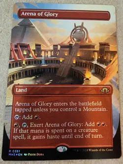 Arena of Glory - #351 Foil (Borderless) Modern Horizons 3 - Mtg - Image 1