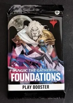 MTG - Foundations - Play Booster Pack - New/Factory sealed - Image 1