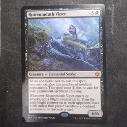 Rottenmouth Viper - Bloomburrow (MTG) - Image 1