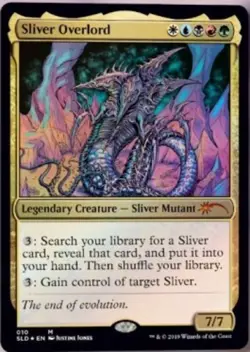 Near Mint x 1 Sliver Overlord - Foil Secret Lair Drop Series - FOIL - Image 1