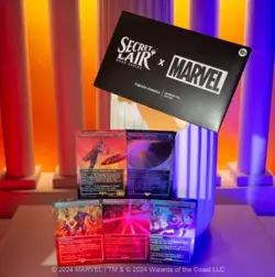 MTG Marvel Secret Lair Captain America FOIL Sealed IN HAND!! - Image 2