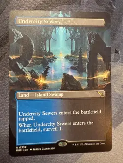 Undercity Sewers (Borderless) Murders at Karlov Manor(MKM) (Non-Foil) #0332 - Image 1