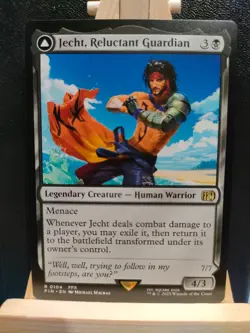Jecht, Reluctant Guardian - Final Fantasy - Rare - NM (see pics) MTG - Image 1