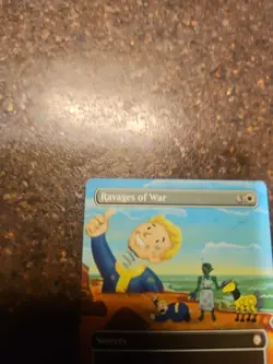 [1x] Ravages of War - Borderless Near Mint, English Universes Beyond: Fallout MT - Image 3