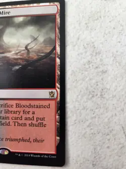 Bloodstained Mire Magic: The Gathering Khans Of Tarkir Regular Played - Image 4