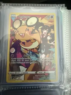 Pokemon TCG Dedenne Full Art Trainer Gallery 2022 SWSH Brilliant Stars - Image 1