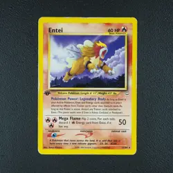 Entei 1. Edition WOTC Pokemon Karte TCG 17/64 Non Holo Neo Revelation /E16 - Image 2