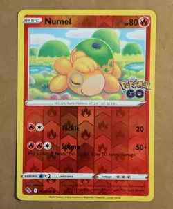 Pokemon TCG - DITTO Numel 013/078 Reverse Holo NM (Pokemon GO) - Image 1