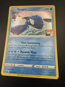 Kyogre Holo Pokemon Prize Pack Series 4 Promo Pokemon Card NM/LP Play Stamp - Image 4