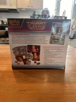 Obsidian Flames Pokemon Center Elite Trainer Box PC ETB - Sealed w/ small tear 820650853913 - Image 4