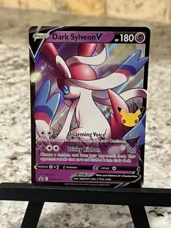 Pokemon TCG ~ Dark Sylveon V [Celebrations Black Star Promo SWSH134] NM - Image 2