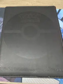 Pokemon Elite Series Pikachu 9-Pocket Zippered PRO-Binder Organizer Storage Used - Image 4