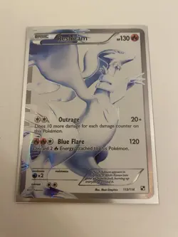 Pokemon TCG - Reshiram 113/114 - Black & White - Full Art NM - Image 1