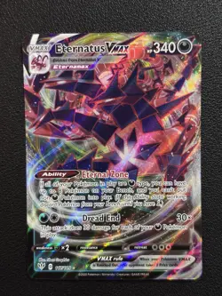 Pokemon TCG: Eternatus VMAX 117/189 Darkness Ablaze Holo - Image 1