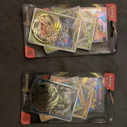 Set Of 2 Pokemon Mega Evolution Premium Checklane Blisters - Image 1