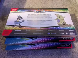 3x Pokemon Prismatic Evolutions Lucario EX and Tyranitar EX Premium Collection - Image 3