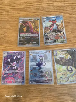 Pokemon TCG Black Bolt White Flare IR Illustration Rares - Image 1