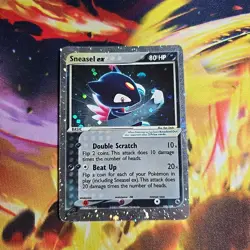Sneasel ex 103/109 Ruby and Sapphire Holo 2003 Pokemon TCG MP - Image 1