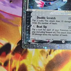Sneasel ex 103/109 Ruby and Sapphire Holo 2003 Pokemon TCG MP - Image 5