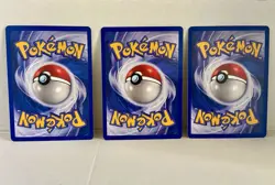 Pokemon Legendary Birds Set (Moltres, Zapdos, Articuno) Black Star Promo LP - Image 5