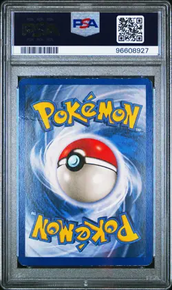 1999 POKEMON BASE SET UNLIMITED #4 CHARIZARD-HOLO PSA 1 - Image 2