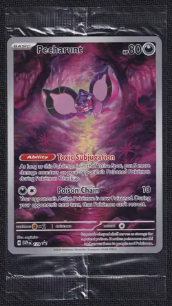 Pokemon Pecharunt SVP 129 Full Art Shrouded Fable Sealed - Image 1