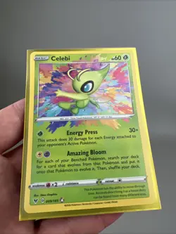Pokemon SWSH 2020 Vivid Voltage Amazing Rare Celebi #009/185 PSA 10 Gem Mint - Image 3