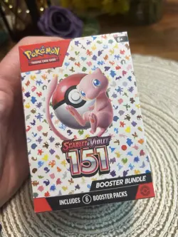 Pokemon TCG Scarlet & Violet 151 Booster Bundle Box Factory Sealed - in Hand - Image 1