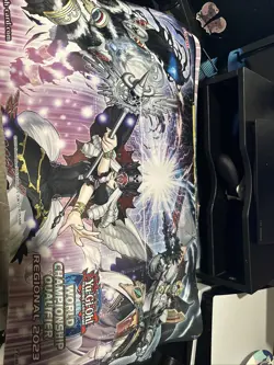 Yugioh Playmat Official Konami 2023 Regional Season WCQ Photon Hypernova - Image 1