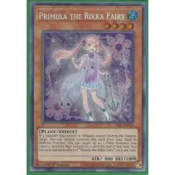Primula the Rikka Fairy Yu-Gi-Oh! SESL-EN015 1st Secret Rare - Image 1