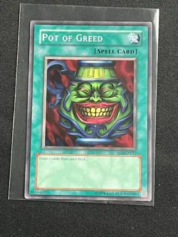 Pot of Greed SD2-EN017 YuGiOh Structure Deck: Zombie Madness - Image 1