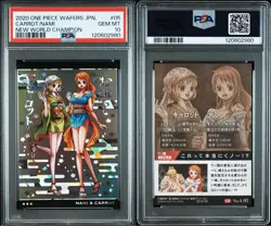 One Piece Wafer Card Nami Carrot PSA10 Trading Card Collectible Rare - Image 3