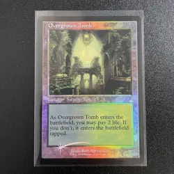Overgrown Tomb Foil Old Frame Ravnica Magic The Gathering Card - Image 1