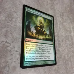 MTG The Summit of the Green Sun Foil English Card Collectible Card - Image 2